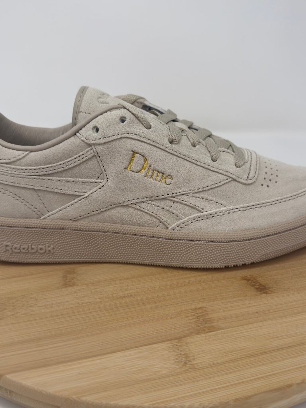 Reebok x Dime Club C Revenge Light Sand Gold Suede 100069827 Mens Size 6.5 Shoes